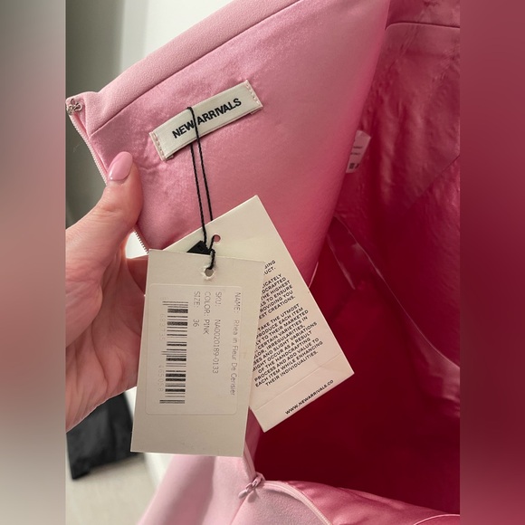 NEW ARRIVALS by Ilkyaz Ozel | Rhea Dress in Fleur De Cerisier Size 36 - Picture 6 of 8